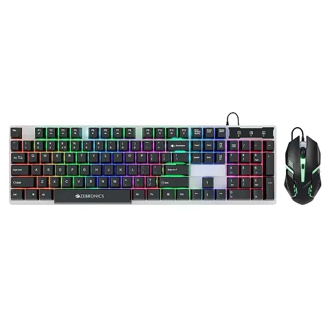 Modern Wired Gaming Keyboard and Mouse