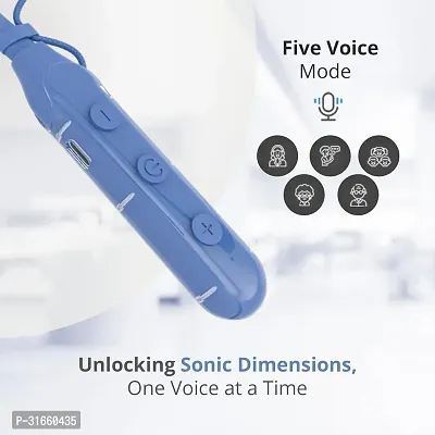 Modern Bluetooth Wireless Neckband  With Microphone-thumb5