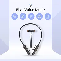 Modern Bluetooth Wireless Neckband  With Microphone-thumb3