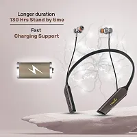 Modern Bluetooth Wireless Neckband  With Microphone-thumb2