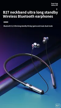 Bluetooth 5.3 Wireless Neckband Earphone with Mic-thumb3