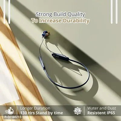 Wireless in Ear Bluetooth Neckband, 10mm Audio Drivers, Enhanced Sound Quality, ENC-thumb4