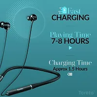 Bluetooth Wireless Neckband Earphones with Deep Bass and Stunning Audio Clarity-thumb1