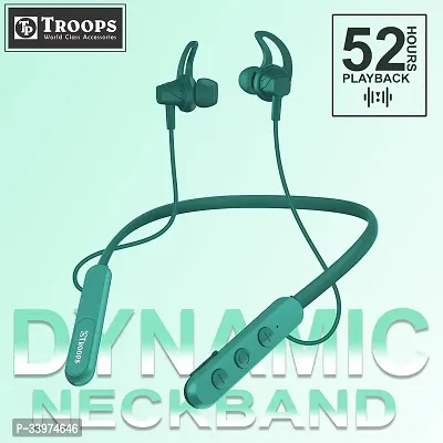 Wireless in Ear Bluetooth Neckband with ENC Mic, 52H Playtime-thumb2