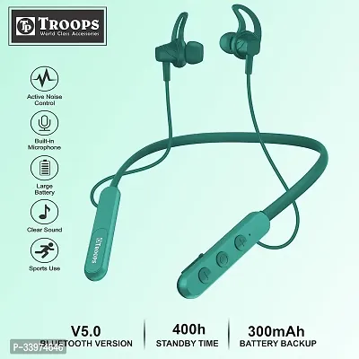 Wireless in Ear Bluetooth Neckband with ENC Mic, 52H Playtime-thumb3