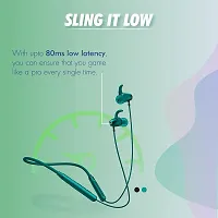 Bluetooth 5.1 Wireless Neckband in Ear Earphones, Environmental Noise Cancellation-thumb2