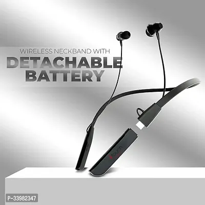 Bluetooth Neckband with Dual Battery Backup, Fast Charging Up to 100 Hrs Playtime-thumb5