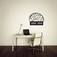 Divine Studio USE ME -Brain Decorative Wall Sticker Door,Window, Design Decal Standar Door,Window, Design Decal Standar Size:-58cmx70cm-thumb1