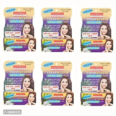 Panchvati Herbals Clean  Clear Goti Soap 25 gm ,Pack of -6-thumb0