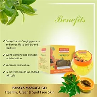 Panchvati Herbals Papaya Massage Gel Hydrates The Skin Removes Dead Skin Cells 100 Ml, Pack Of-2-thumb2