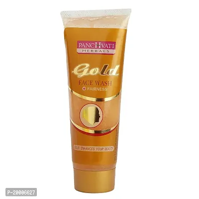 Panchvati Herbals Gold Face Wash Gives Everlasting Shine And Glow Gets Rids Of Dead Skin Cells Nourishes Skin Deeply Ideal For All Skin Types Each 60 Ml Pack Of-3-thumb2