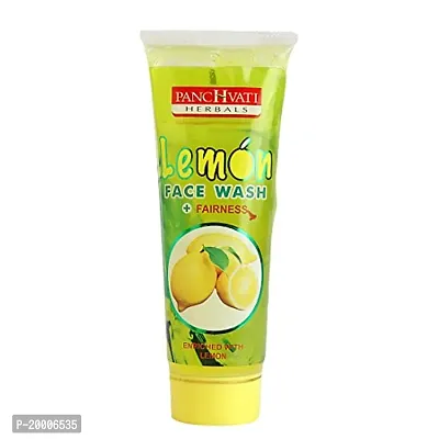 Panchvati Herbalsnbsp; Acne Cream 10 gm + Lemon Face Wash 60 ml Combo, Removes black patches I Removes pimples I Gentle Dirt Cleanser I Anti-oxidant Rich I Ideal For Men  Women-thumb5