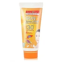 Panchvati Herbals Sunscreen Lotion Extra UV Protection SPF 30+ All Skin Type I Removes Sun Tan  Natural Moisturizer I Pack of -3 Each 60 ml-thumb1