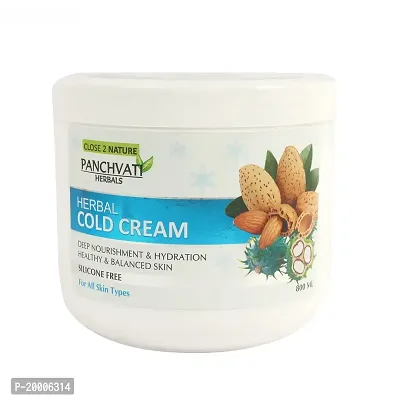 Panchvati Herbals Cold Cream Deep Nourishment Healthy  Balanced Skin Winter Cream For Moisturing Cold Cream 800 Ml-thumb2