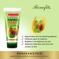 Panchvati Papaya Face Pack with Papaya Extract 60 ml, Pack of 3, 180 ml, Gives Healthy Glowing Skin-thumb4