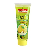 Panchvati Herbals Lemon Face Wash Gives Hydrates skin , Gently exfoliates dirt from pores Antibacterial in nature All skin types Each 60 Ml Pack of-3-thumb1