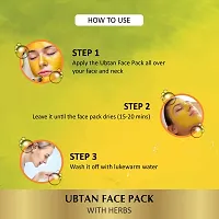Panchvati Ubtan Cream Clay Face Pack Anti-ageing in nature Deeply cleanses skin cells Cleans pores 60 ml, Pack of 3, 180 ml-thumb3