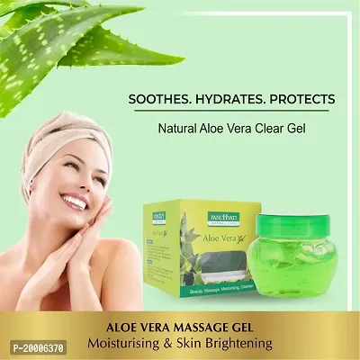 Panchvati Herbals Aloe Vera Face Massage Gel Keeps moisture Heals  soothes dry skin.100 ml, Pack Of-2-thumb5