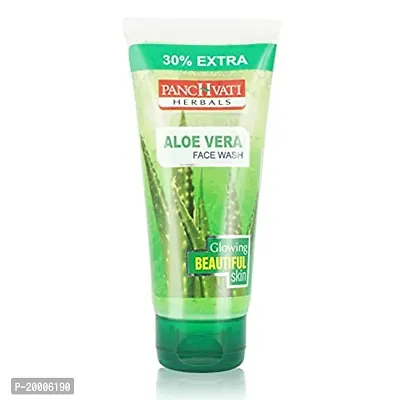 Panchvatinbsp; Herbals Acne Cream 10 gm + Aloe Vera Face Wash 60 ml Combo,Removes black patches, Removes pimples, Gives everlasting shine and glow, Nourishes skin deeply, Ideal For Men  Women-thumb2