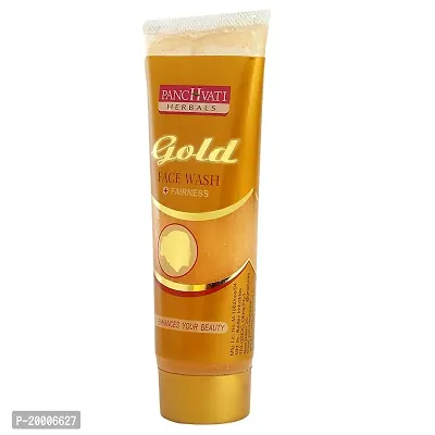 Panchvati Herbals Gold Face Wash Gives Everlasting Shine And Glow Gets Rids Of Dead Skin Cells Nourishes Skin Deeply Ideal For All Skin Types Each 60 Ml Pack Of-3-thumb3