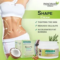 Panchvati Herbals Anti Cellulite Shape Cream Specially Meant for Stomach, Hips, Thighs  Arms Tightens and tones body parts Cuts stubborn fat from problem areas 100 gm-thumb4