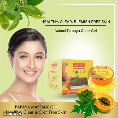 Panchvati Herbals Papaya Massage Gel Hydrates The Skin Removes Dead Skin Cells 100 Ml, Pack Of-2-thumb4