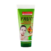 Panchvati Fruit Face Pack Orange, Peach  Avocado, 60 ml, Pack of 3, 180 ml, Makes you look younger and Clears wrinkles and fine lines-thumb1