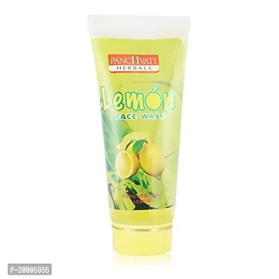 Panchvati Herbal Face Wash (Lemon 60 ml + Strawberry 60 ml + Neem 60 ml + Papaya 60 ml) Combo Kit Adds Glow  Freshness, Helps Reduce Impurities  Brightens Skin Tone-thumb3