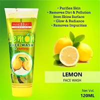 Panchvati Herbals Lemon Face Wash Gives Hydrates skin , Gently exfoliates dirt from pores Antibacterial in nature All skin types Each 60 Ml Pack of-3-thumb3