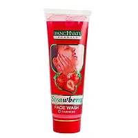 Panchvati Herbals Strawberry Face Wash Gently exfoliates dirt from pores Hydrates skin Soothes skin Nourishes skin All Skin type 60 ml pack of -3-thumb1