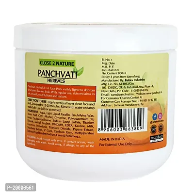 Panchvati Herbals Regular Fruit Face Pack | Restore Lost Shine  Glow of Skin - 800 ml-thumb2