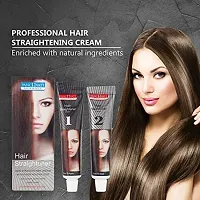 Panchvati Herbals Professional Straightening Cream 120ml + Neutralizer keratin Rebonding hair Moisturizes and Nourishes-thumb3