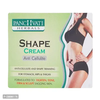 Panchvati Herbals Anti Cellulite Shape Cream Specially Meant for Stomach, Hips, Thighs  Arms Tightens and tones body parts Cuts stubborn fat from problem areas 100 gm-thumb4