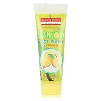 Panchvati Herbal face wash (Lemon 60 ml + Strawberry 60 ml + Neem 60 ml + Papaya 60 ml) Combo Kit, Adds Glow  Freshness, Helps Reduce Impurities  Brightens Skin-thumb2