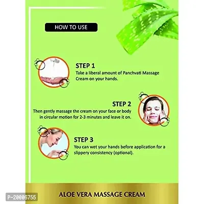 PANCHVATI HERBALS ALOE VERA MASSAGE CREAM 800 ML-thumb5