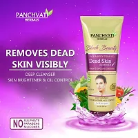 Panchvati Herbals Dead Skin Remover, Face  Body Scrub Gel With Pineapple, Papaya, Tomato  Cucumber Enzymes Extracts, Parabens  Sulphate Free - 200 Ml-thumb4