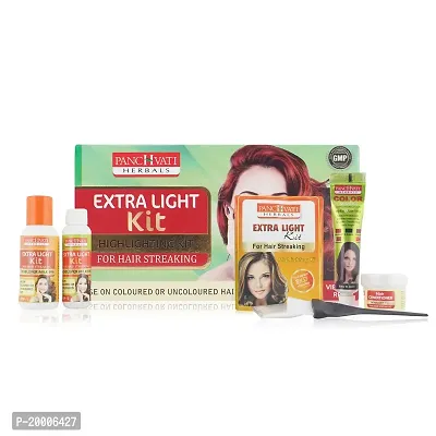 Panchvati Herbals Extra Light for Hair Kit, 95g Red Color-thumb2