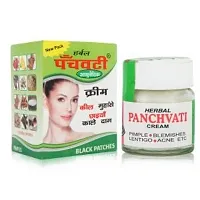 Panchvati?Herbals Acne Cream 10gm + Green Papaya Face Wash 60ml Combo Pack, Subsides Redness of Skin, Even Tones Skin, Maintains Natural Glow-thumb1