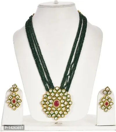 Traditional Alloy Multicolor Jewellery Set For Women