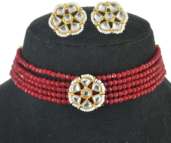 Traditional Alloy And Jewellery Set For Women