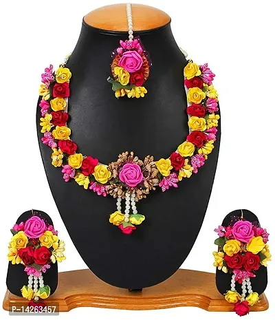 Traditional Alloy Multicolor Jewellery Set For Women-thumb0