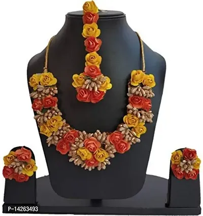 Traditional Alloy Multicolor Jewellery Set For Women-thumb0