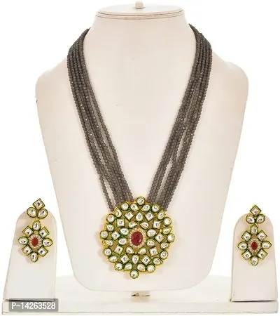 Traditional Alloy Multicolor Jewellery Set For Women-thumb0