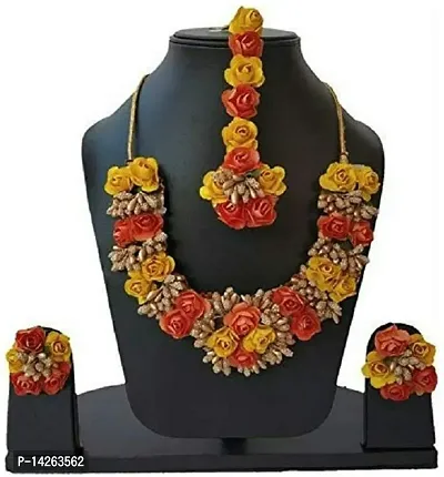 Traditional Alloy Multicolor Jewellery Set For Women-thumb0