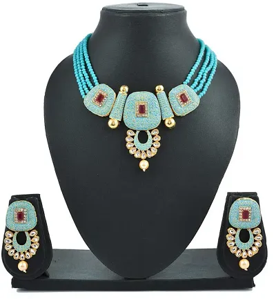 Festive and Party Alloy Jewellery Set