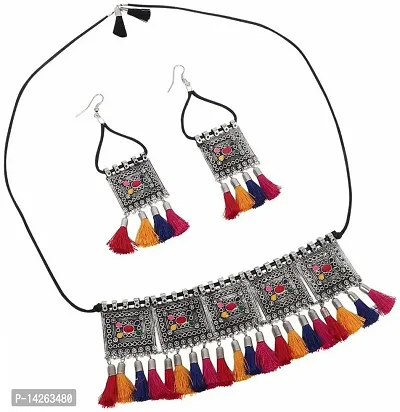 Traditional Alloy Multicolor Jewellery Set For Women