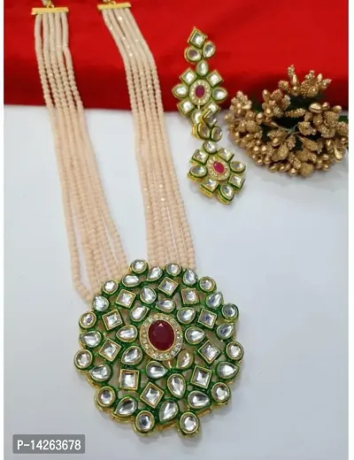 Traditional Alloy Multicolor Jewellery Set For Women