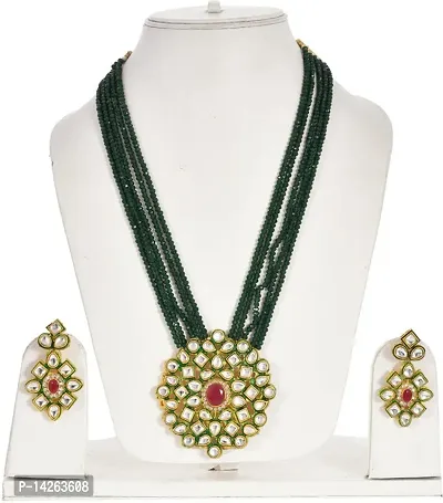 Traditional Alloy Multicolor Jewellery Set For Women-thumb0