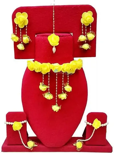 Crazy Trends Floral Jewellery Set (u2_d1)