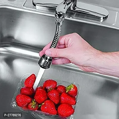 Turbo Flex 360 Instant Hands-Free Faucet Swivel Spray Sink Hose For Bathroom Kitchen-thumb0